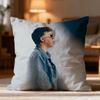 Hot QQuevedoed Cushion Cover Soft Washable Pillow Case Multi-Scene for Couch Bed Travel Office Use