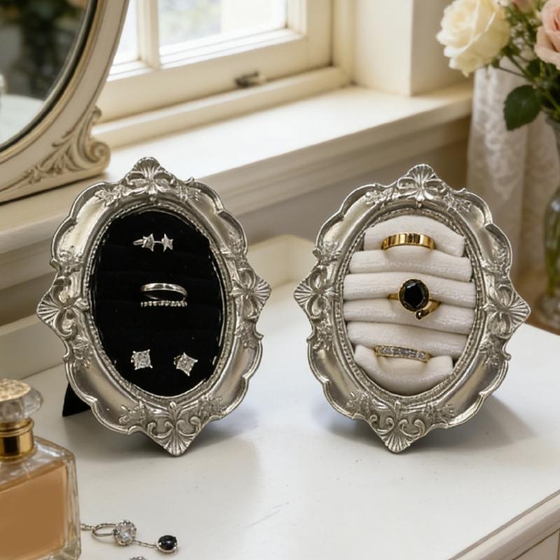 Elegant Resin Jewelry Display Stand For Necklaces Earrings And Bracelets