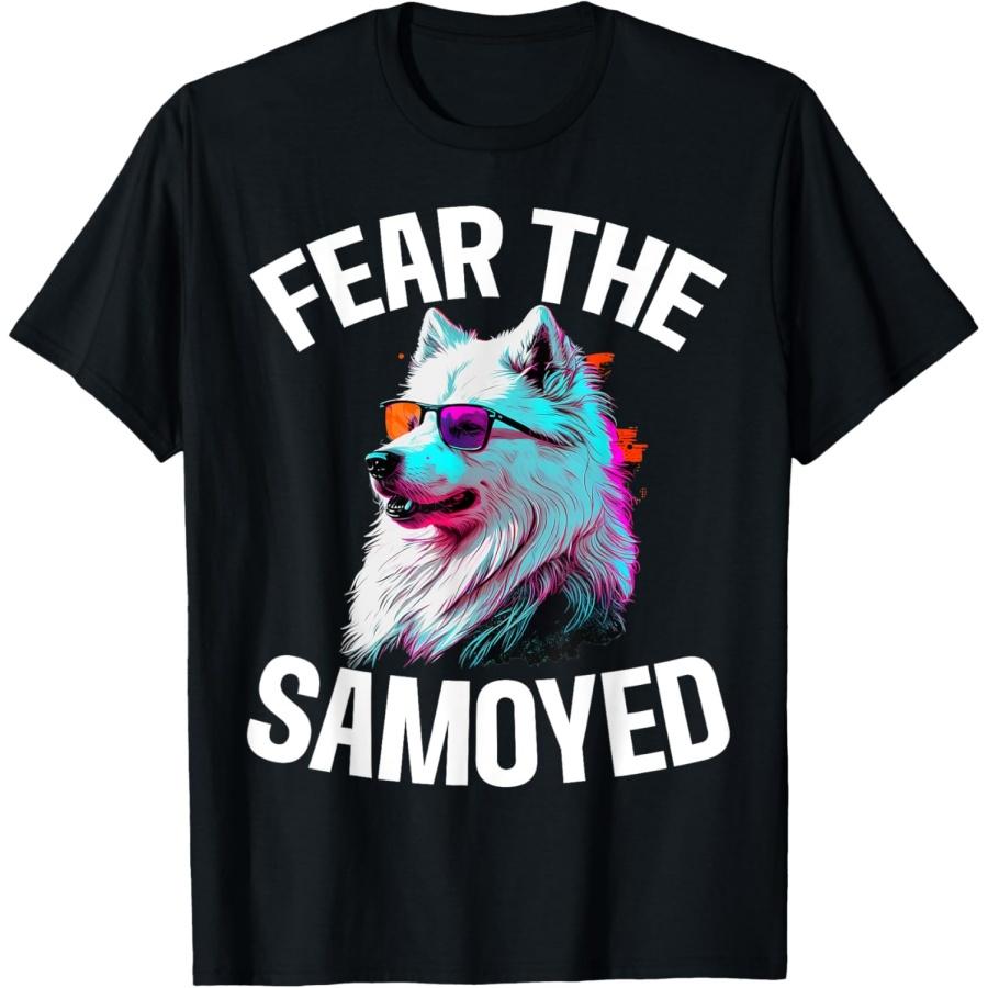 Fear the Samoyed T-Shirt XXXXXL чёрный