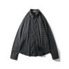 High Count Cotton Poplin Polka Dot Long sleeve Shirts Men's Breathable Stretch Thin Spring and Summer Outerwear Foreign Trade Men's Casual Shirt