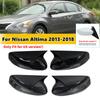 For US Nissan Altima 2013-2018 Car Rearview Door Side Mirror Cover Wing Cap Exterior Housing Shell Trim Adhesive Accessories