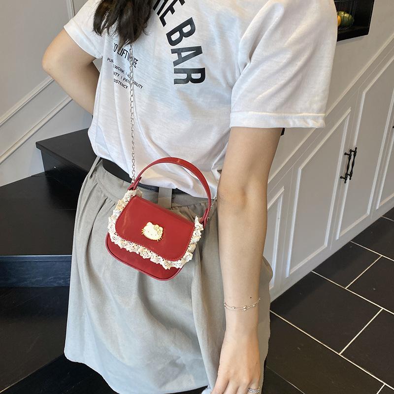 Women's personality is simple, small and fresh butterfly armpit bag is fashionable and popular, solid color texture mini shoulder messenger bag