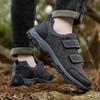 New Designers Style Men's Sneakers Waterproof Leather Hiking Shoes Men Fashion Outdoor Trekking Tourism Shoes Non-slip Male Shoe
