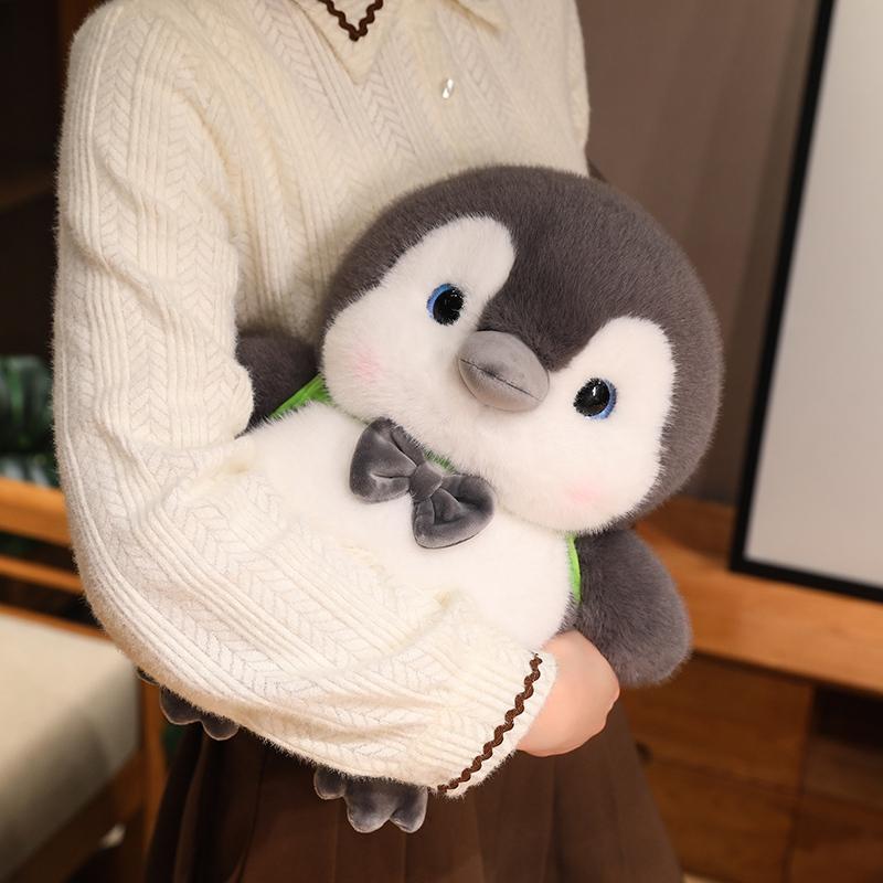 20cm Peluche Pinguino Morbido Grasso Giocattoli Peluche Animale Riempito Cuscino Carino Coppia Bambola Pinguino Giocattolo Decorazione Casa Giocattolo Regalo di Compleanno per Ragazze
