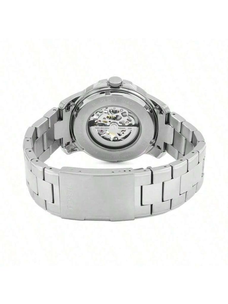 Orologio Meccanico Automatico Elegante da Uomo Grant ME3112, con bracciale in acciaio inossidabile, quadrante rotondo, perfetto per l'abbigliamento da lavoro. marito. ME3103