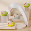 Cartoon Bird Shape Bowl Cage Accessory for Parrots and Budgerigar Bird Feeding Bowl Bird Feeding Station Small Tub Bowl