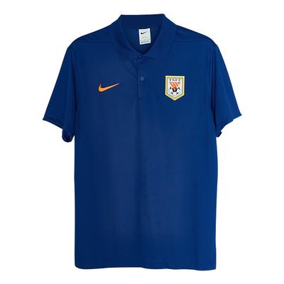 Dri-Fit Simple Comfortable Breathable Sweat-Wicking Short Sleeve Polo Shirt Men Tops Dark-Blue IB3537-495