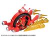 Wave Tachibana Neko Kogyo QOSMOS Series Bee Robo Kabutack Tobima Sky Denden Roller Set Total Height 18cm Plastic Model Assembly Kit & Non-scale