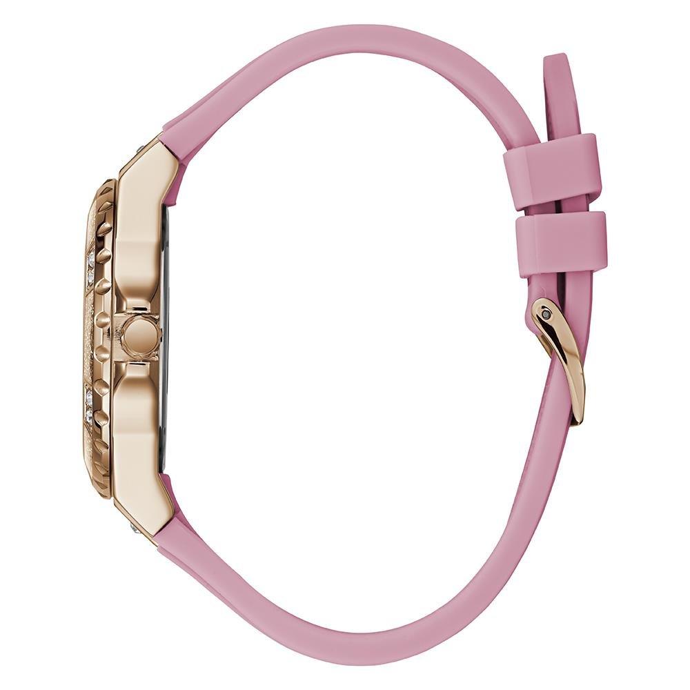 Guess W1053L3 Limelight Kristall Rosa Zifferblatt Damenuhr