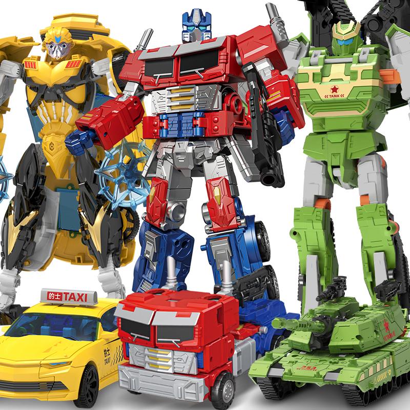 19CM New Transformation Toy Anime Robot Car Action Figure Plastic Cool Movie Aircraft Tank Model Kids Boy Gift JINJIANG JJ716 Poseable Articulated