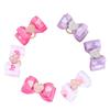 15Pcs Rainbow Ribbon Pet Bow Hair Bows Gradient Tone Gradient Ribbon Bow  Pet Hair Arrangement