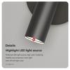 Nordic LED Wall Lamp Adjustable Angle Reading Light Semi Flush Mount Metal Rotaion Wall Light For Bedroom Night  Corridor Closet