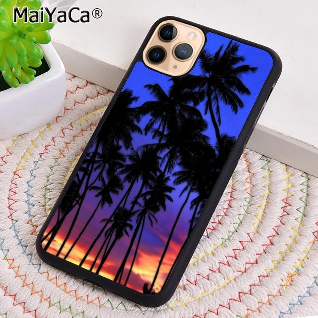 sunset palm trees Phone Case For iPhone 17 Air 16 pro max 15 14 plus 12 13 Shell Cover coque