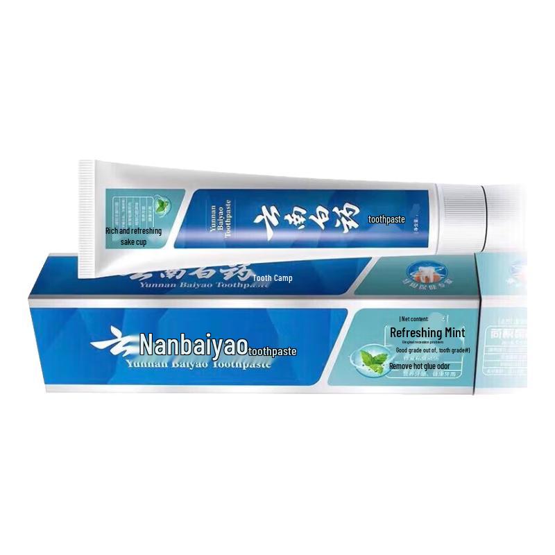Yunnan Baiyao Refreshing Mint Toothpaste (2-Pack)