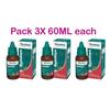 Pack 3 X 60ml Himalaya Rumalaya Liniment Oil Relives Pain For Bones