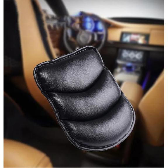 Leather Car Armrest Pad Covers Universal Center Console Auto Seat Armrests Box Pads Black Armrest Storage Protection Cushion