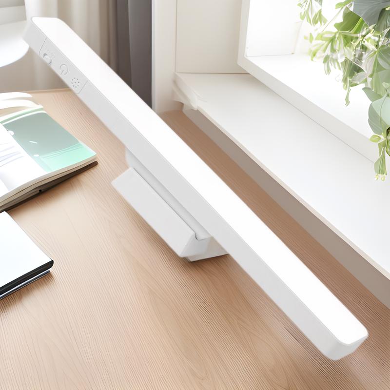 Rechargeable LED Desk Lamp: Eye-Protection, Magnetic, Dual-Use, Perfect for Dorms, Study, and Reading; USB-Powered.