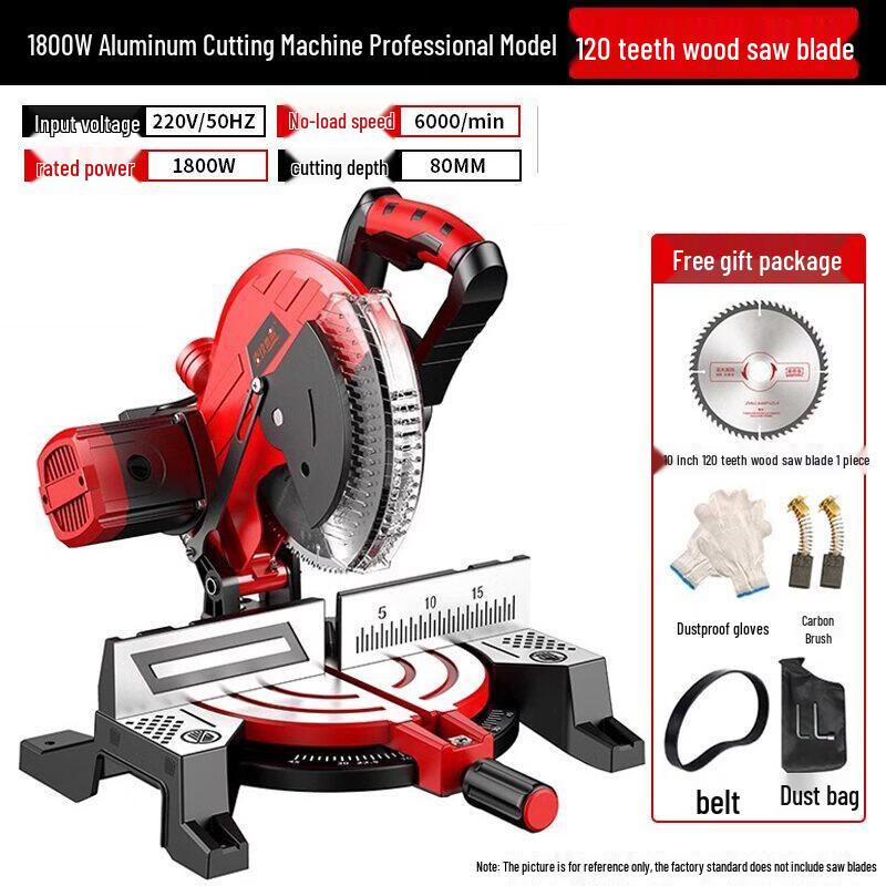 Tongjing High-Precision Multi-Functional Miter Saw CN Plug (adapter Included)