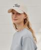 YUPPE Ribbon Ball Cap_Ivory
