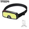 USB Charging Dual Light Source COB Headlamp Outdoor Camping Light LED Headlights for Cycling and Running