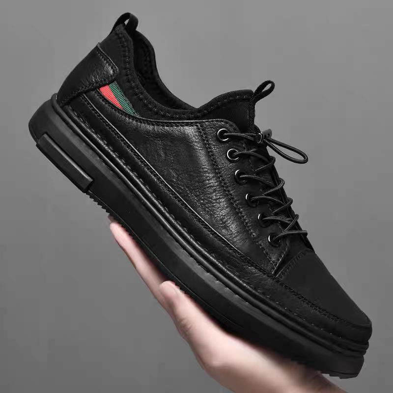 Broken size spring soft-soled casual shoes matte leather shoes breathable sports board shoes