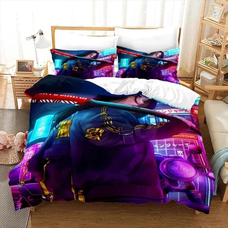 3D Print Tokyo Revengers Anime Bedding Set Double Twin King Duvet Cover Comforter Pillowcase Boys Girls Adults Bedroom