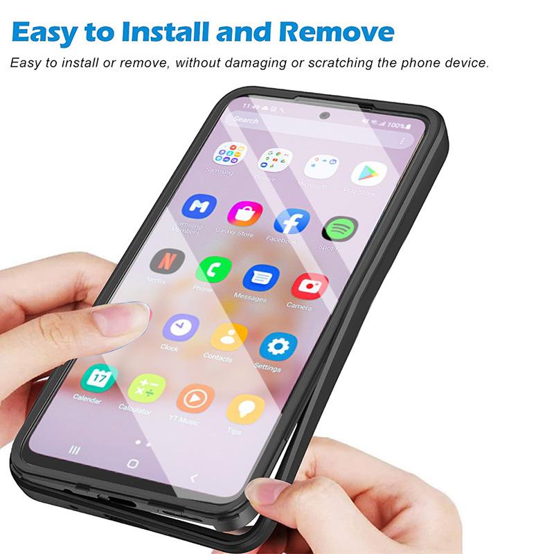 360 Full Cover Case For OPPO A52 A53 A53S A54 4G A54S A55 Shockproof Screen Protector Phone Case For OPPO A55 5G Bag Funda