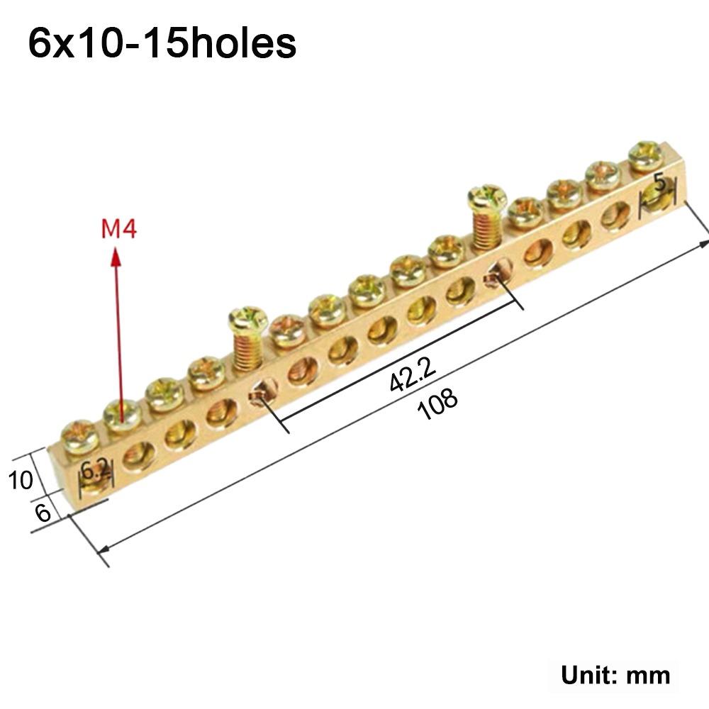 Multi-specification Wire Connector With Hole Screw Terminal Block  Electrical