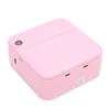 Mini Thermal Printer Bluetooth Inkless Portable Printer Pocket Label Maker with APP for DIY Photos Study Notes Pink