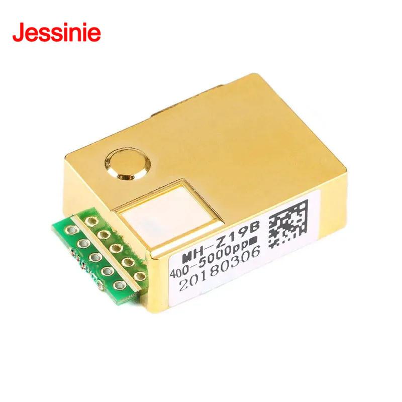 MH-Z19 MH-Z19C MH-Z19B MH-Z19E IR Infrarot CO2-Sensormodul Kohlendioxid-Gassensoren NDIR CO2-Monitor 400-5000 0-5000ppm UART