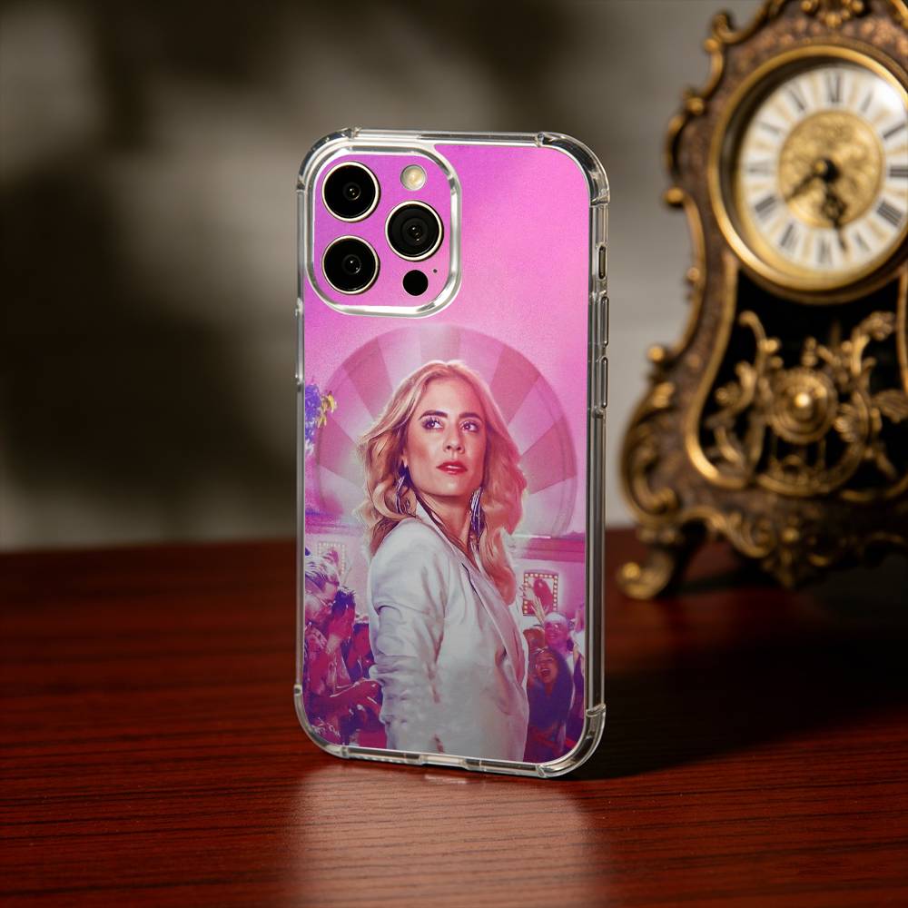 Queen of Flow La-Reina-Del-Flow Phone Case For iPhone17,16,15,14,13Pro Max,us,Soft Silicone Transparent Cover iPhone15plus