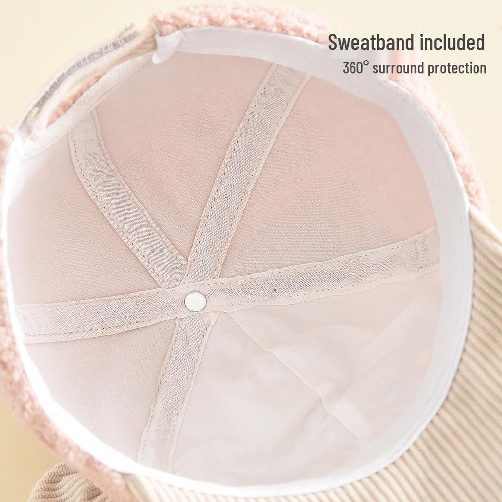 Children's 3D Cartoon Little Deer Baseball Cap - Cute, Comfortable, Versatile, and Windproof Hat.