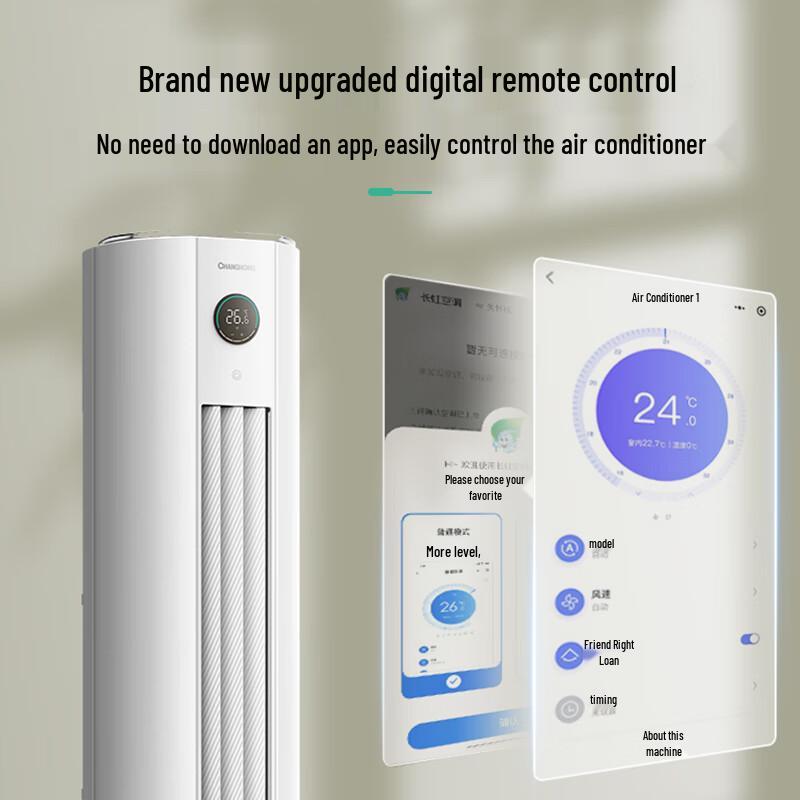 CHANGHONG 5 HP Inverter Floor-standing Smart Air Conditioner