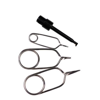 LMS Fly Bağlama Hackle Pense Tüy Sarma Aracı Balıkçılık Sinek Tutucu Klipler