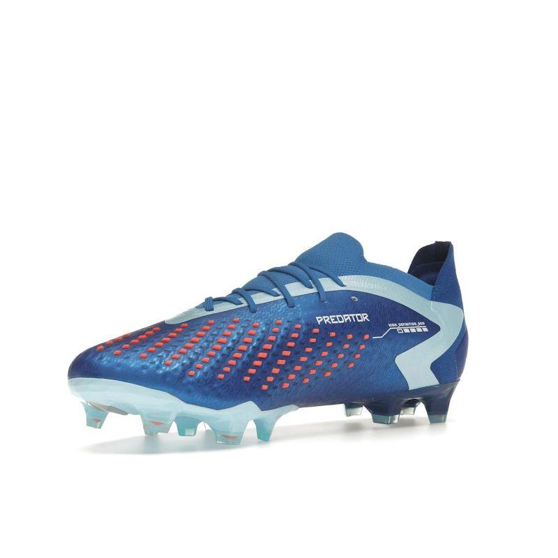 Adidas Predator Accuracy.1 Low FG Πακέτο Marinerush Unisex Αθλητικά Παπούτσια Μπλε Φωτεινό-Βασιλικό Λευκό-Σύννεφο GZ0031