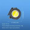 Screwdriver Ultra-Bright Headlamp 180° Adjustable Angle Type-C Charging Flashlight 3 Modes Ultra-Light COB Light Outdoor Use
