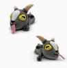 Goat Simulator Plush Toy Gray Goat Tongue Out Stuffed Doll Soft Game Peripheral Backpack Kids Birthday Holiday Gift
