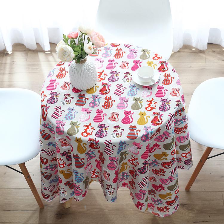 Ekologická šifrovaná bavlněná polyesterová květinová plátnová tkanina na polštáře, podložky pro domácí mazlíčky a venkovní stany