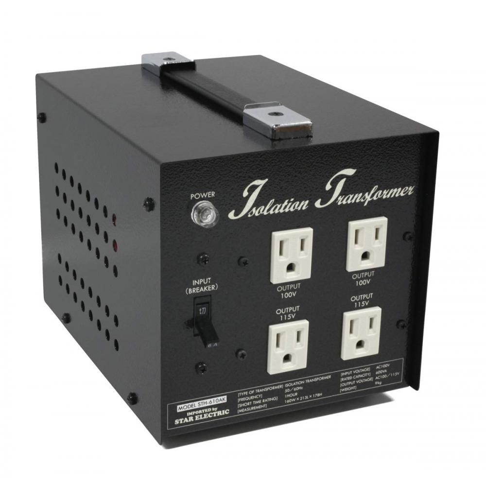 Procable Isolation Power Transformer 600W Black