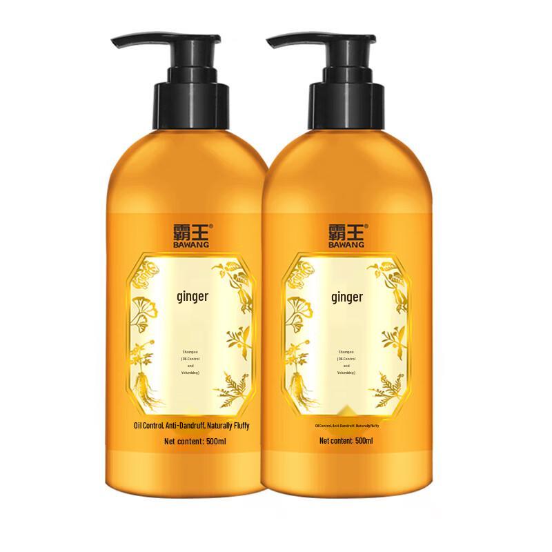 

Bawang Ginger Anti-Dandruff & Volumizing Shampoo (500ml, 2-Pack)