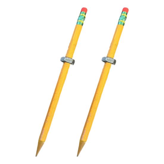 Threaded Pencils for Kids Sensory Support Pencil with Sliding Nut Quiet Threaded Fidget Pencil for Focus Calming
