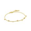 Modern Drop Ball 925 Silver Bracelet B002-03G.