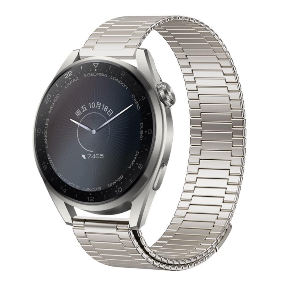 22mm Universal Magnetic Metal Watch Band Bamboo Link Stainless Steel Strap Replacement Wristband For Huawei GT6 GT5 Watch 6 Pro 5 Pro Samsung Garmin