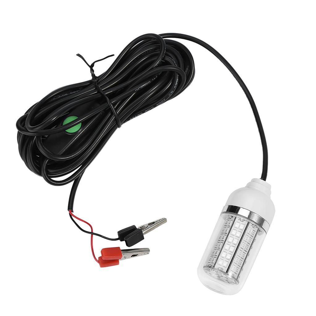 LED Night Fishing Light Underwater Submersible Boat Marine Lamp (5050 108 LED Beads)