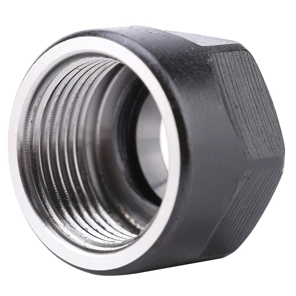 1 bucăți ER11 tip piuliță de strângere Suport mandrină Bit de strângere (Negru M15 * 1 ER11A)