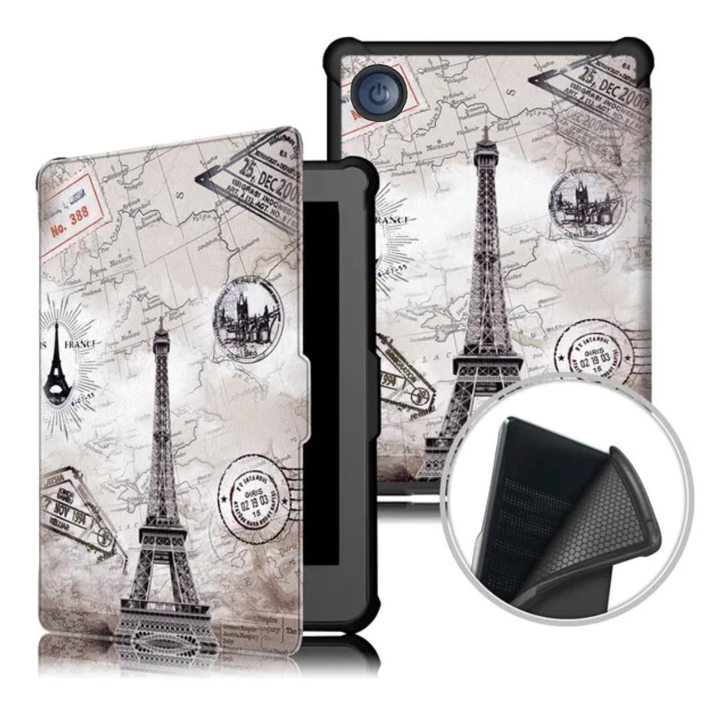 Per Kobo Clara BW / Clara Colour 2025 Custodia 6 pollici Auto Wake Sleep Copertina in Pelle PU Morbida Magnetica Custodia per Ereader N365 N367 Funda