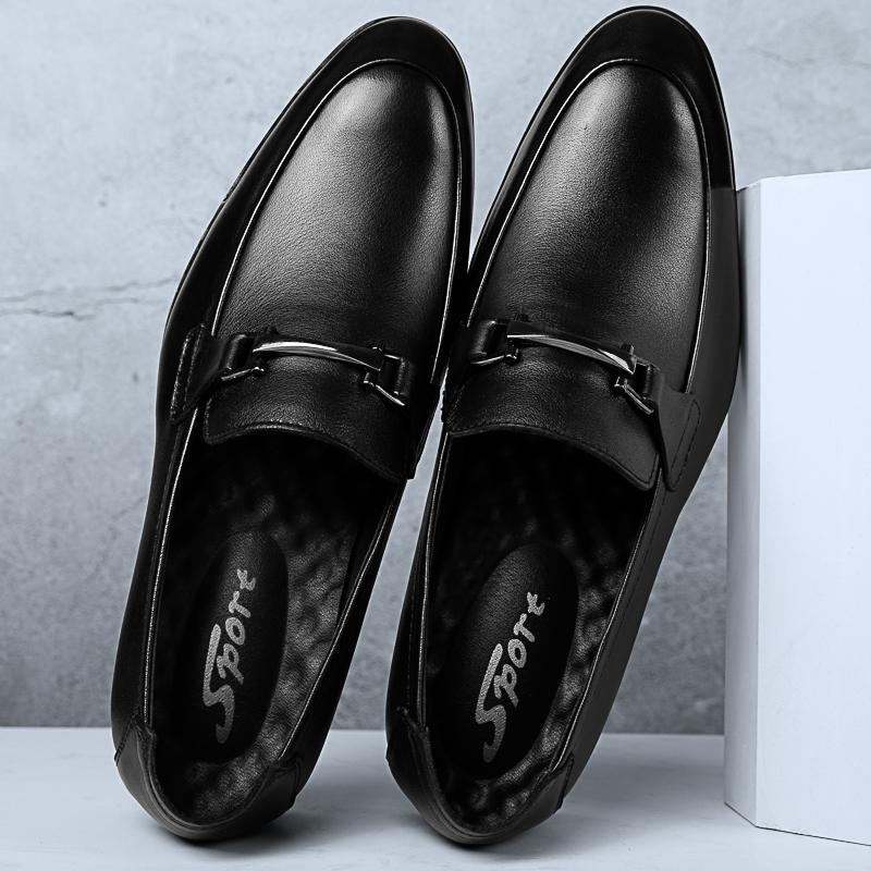 Fashion Italy Luxury Brand Fashion Men Casual Shoes Loafer Shoes Men Genuine Leather Slip-on Formal Shoes Moccasins Handmade Man Shoes