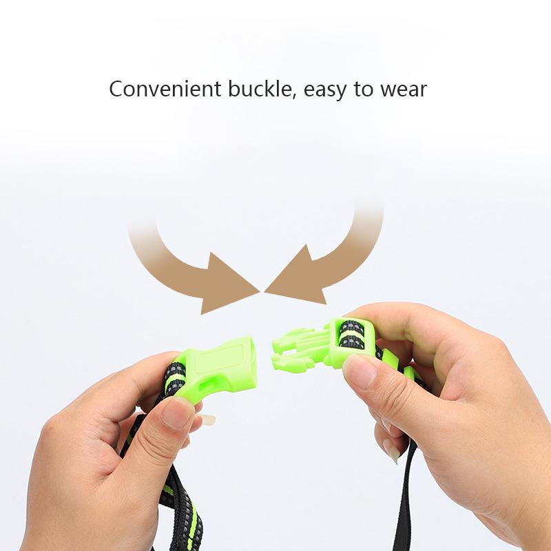 Pet Harness Adjustable Reflective Dog Harness Strong & Durable Double Stitched Harness for Small and Medium Dog Training Running