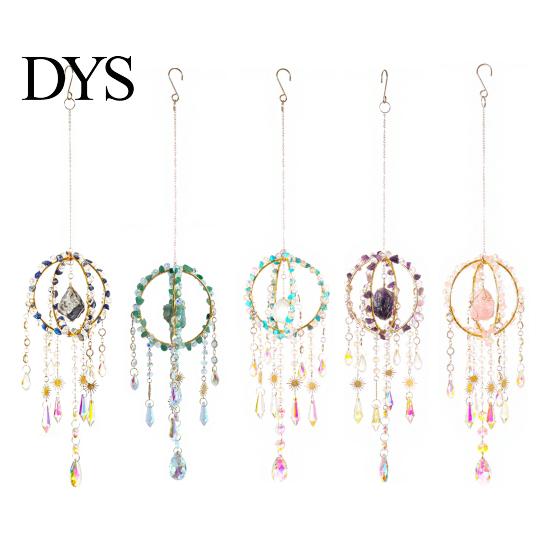 Unique Housewarming Gift Crystal Suncatcher Hanging, Ball Prism Rainbow Maker Pendant Sparkling for Garden Patio Backyard Car Home Indoor Outdoor