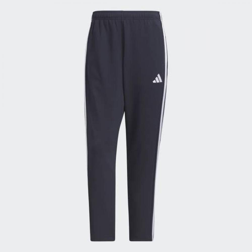 Adidas 3s Regular Fit Double Knit Open Hem Track Pants